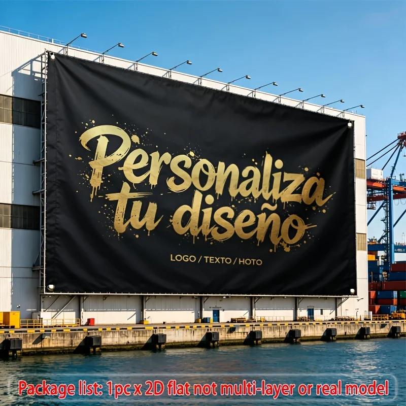 Custom Large Banner, Flag and Full Image Outdoor Custom Backdrop for Christmas Birthday Parties, Corporate Events, Trade Shows
