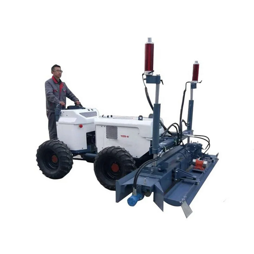 High Precision Concrete Leveling Laser Machine Automatic Laser Screed Floor Leveler Construction Equipment Road Paving Machinery