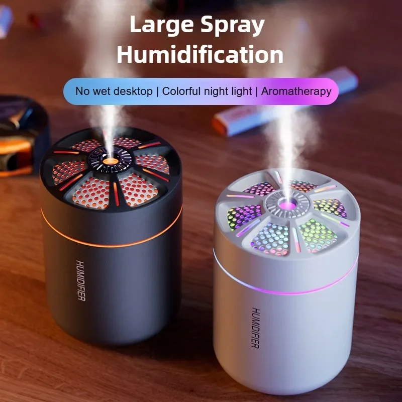 180ML USB Mini Luftbefeuchter Aroma Ätherisches Öl Diffusor für Home Auto Ultraschall Mute Nebel Maker Diffusor mit LED farbe Lampe