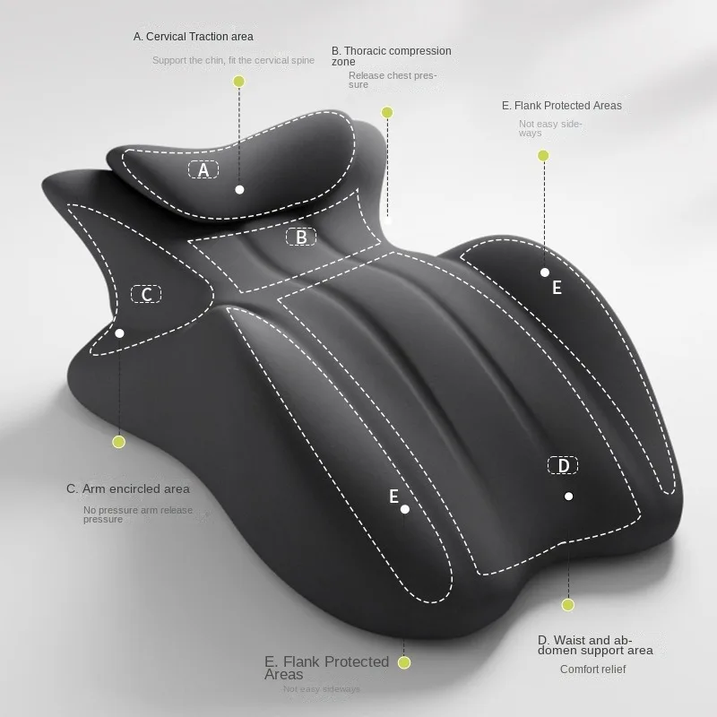 Cervical Neck Pillow – Ergonomic Neck Pain Relief Pillow, Contour Memory Foam Orthopedic Support, with Cooling Pillowcase