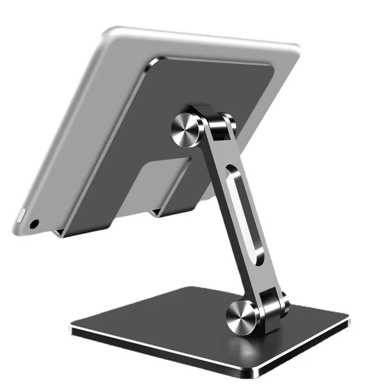 

Aluminum Alloy Foldable Phone Tablet Stand Adjustable Desktop Lazy Holder Support Bracket For iPad Huawei All Smartphones Tablet