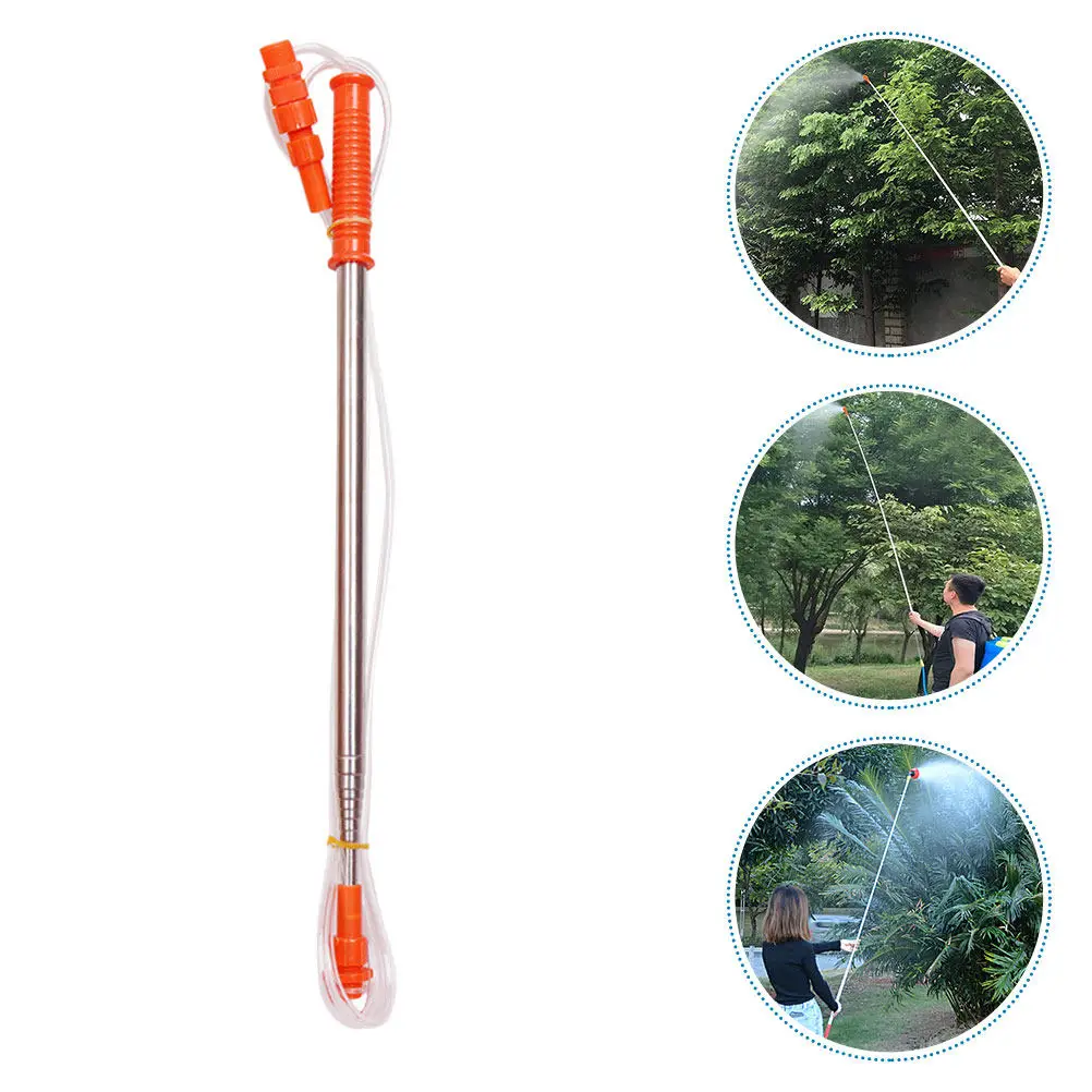 

Telescopic Sprayer Extension Pole Long Stainless Steel Garden Sprayer Rod Replaceable for Water Sprinkler Spray Can Efficient