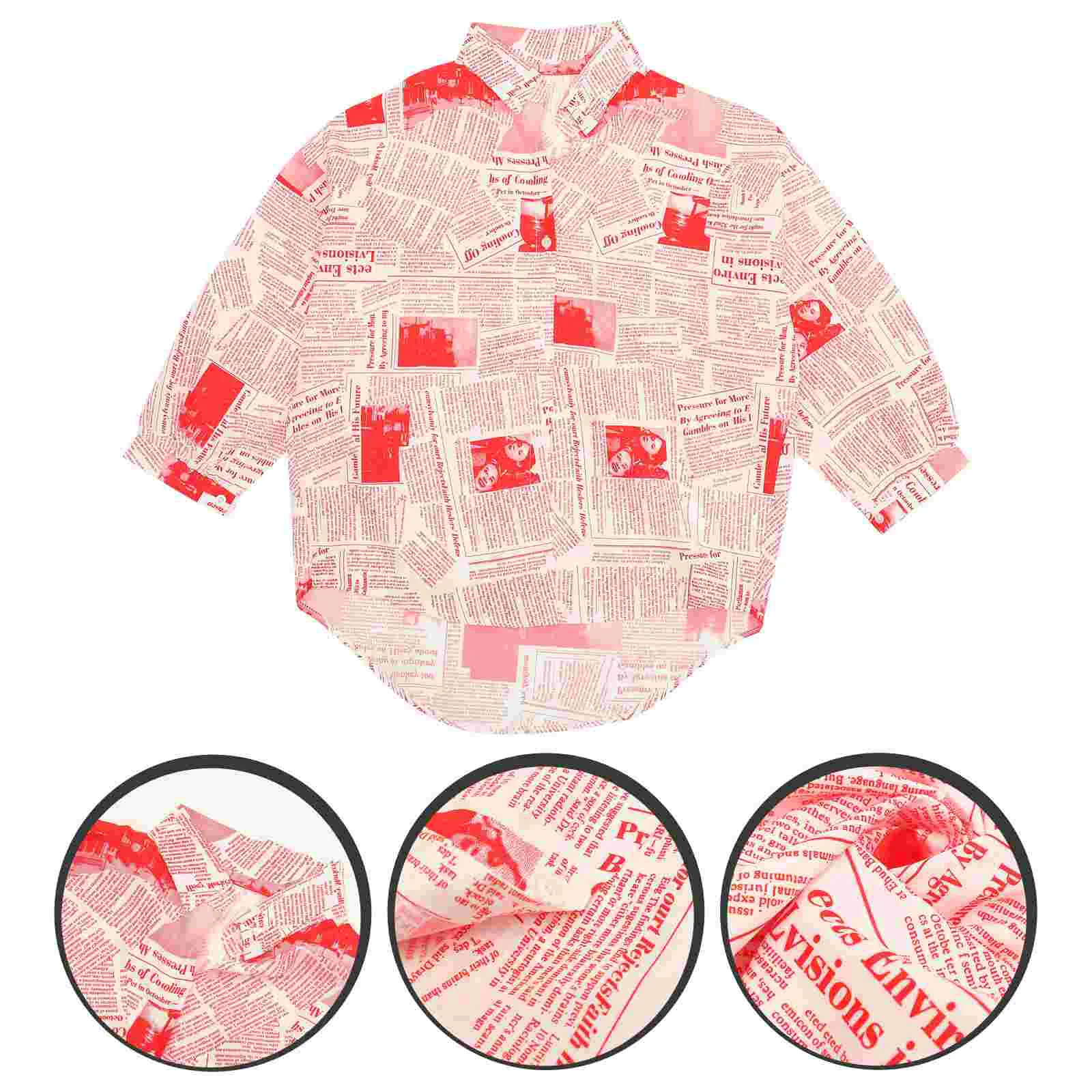 Damesjurk Tops Print voor shirts Oversized blouses Lange mouwen Formele kleding Werk