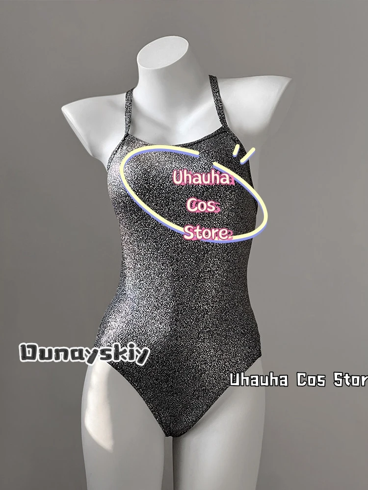 

New Adult Women Cosplay Lingerie Jumpsuits Uhauha Cos@Reflective Shiny One-Piece Swimsuit Carnival Disguise Sexy Outfits Woman
