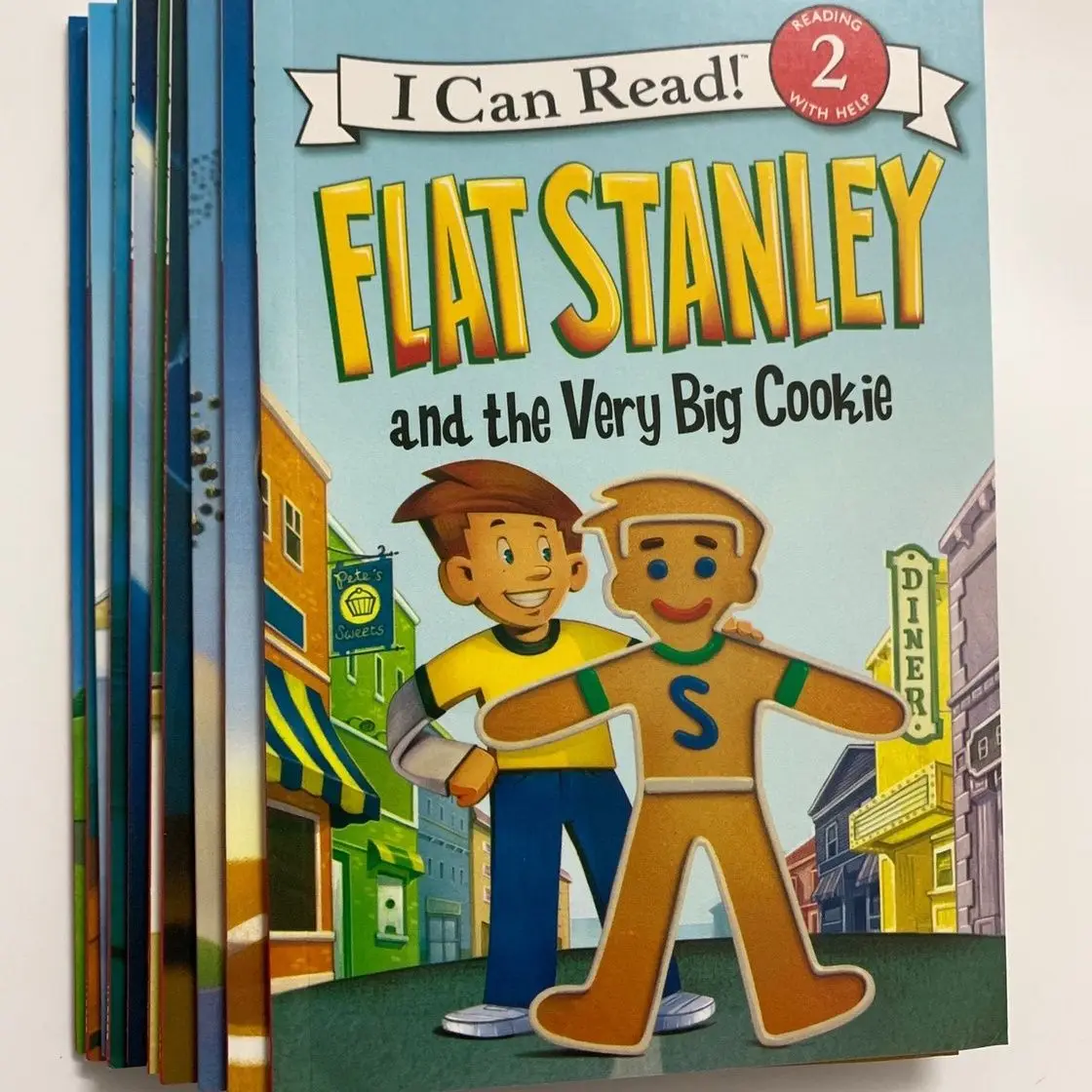 Audio Reading Edition Flat Stanley Character Series - 10 libros que puedo leer (versión original en inglés)