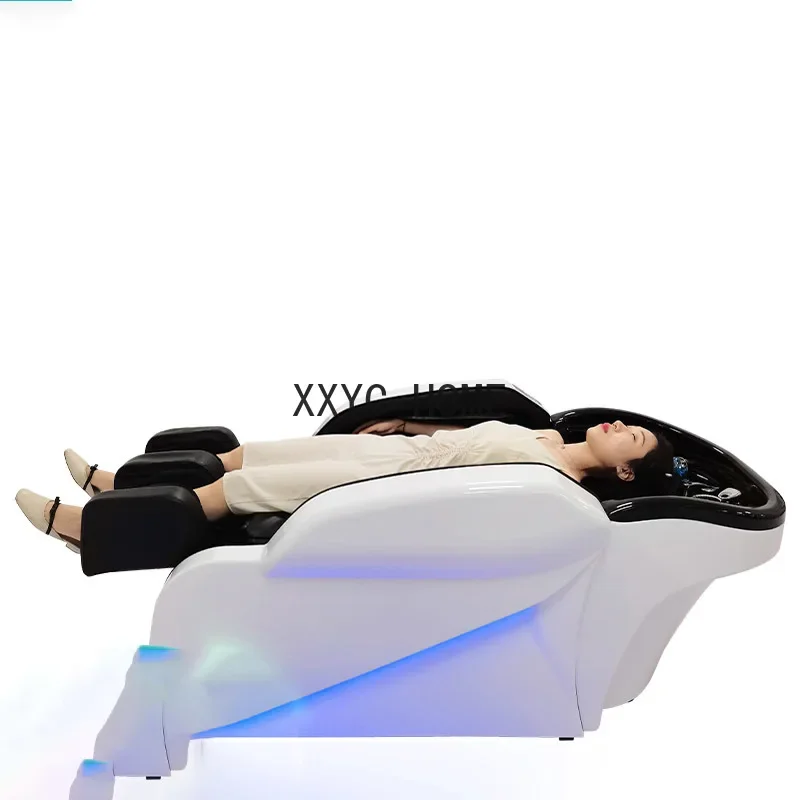Sillas de belleza para champú, Spa de peluquería, silla para el cabello, tratamiento, Cabezas de Lava ajustables, muebles de peluquería CY50SC