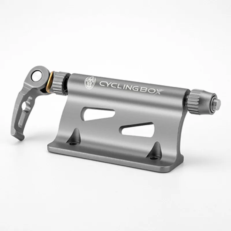 Bicycle aluminum alloy parking rack mountain road bike home support display rack bicycle front fork fixed rack
