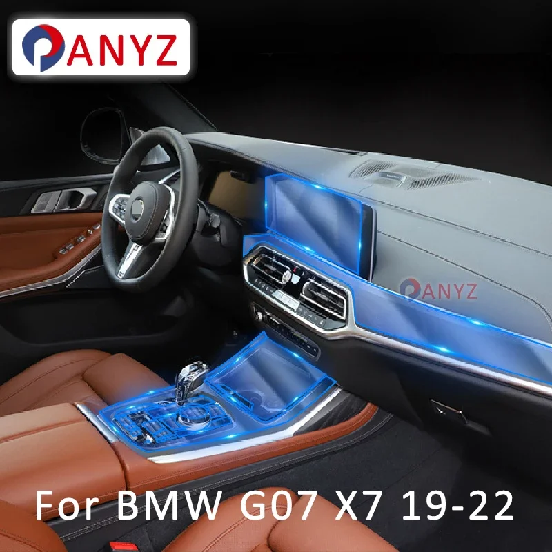 para-bmw-g07-x7-2019-2022-interior-do-carro-console-central-transparente-tpu-pelicula-protetora-anti-risco-reparacao-filme-acessorios-reequipamento