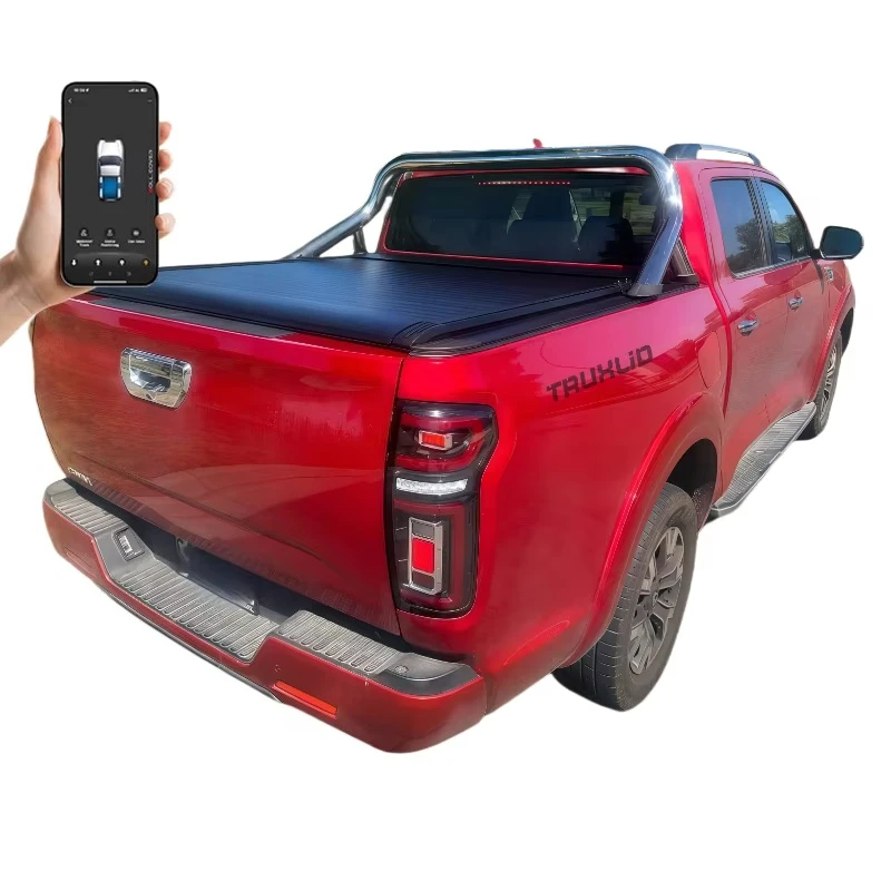 Cannon Ute Electric Roller Cover 2020-2025 Keyless Remote Control One-Touch Operation Auto Retractable Black Hard Locking