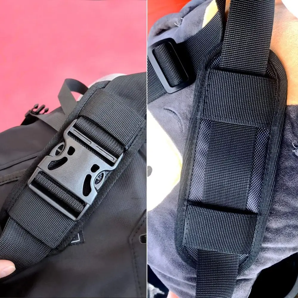 Canvas Shoulder Strap Pad Cushion Non Slip Breathable Shoulder Bag Decompression Strap Detachable Backpack Shoulder Strap Mats