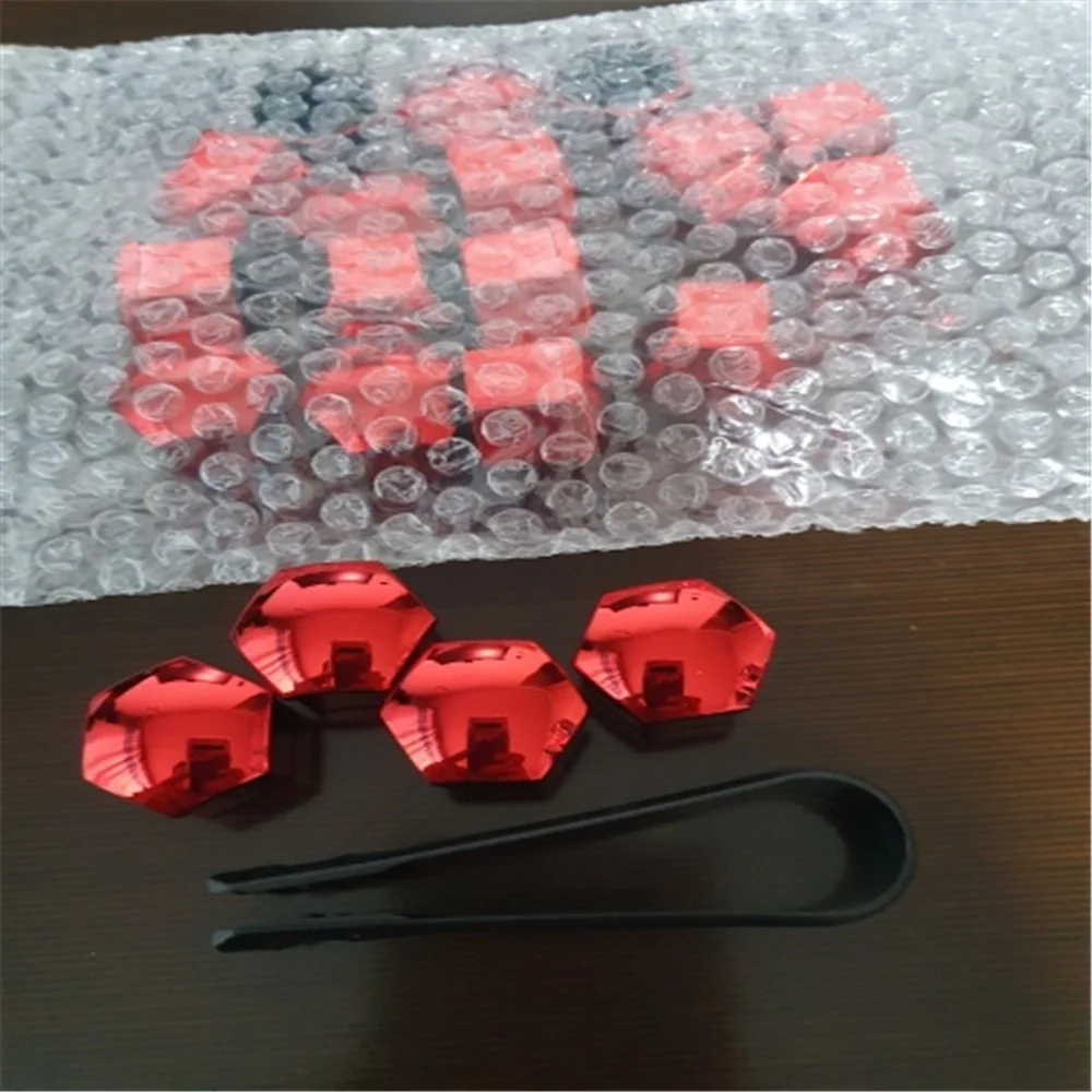 17mm Car Wheel Nut Caps Protection Covers Caps Accessories For Ford Focus Fusion Escort Ecosport Fiesta Falcon EDGE Explorer