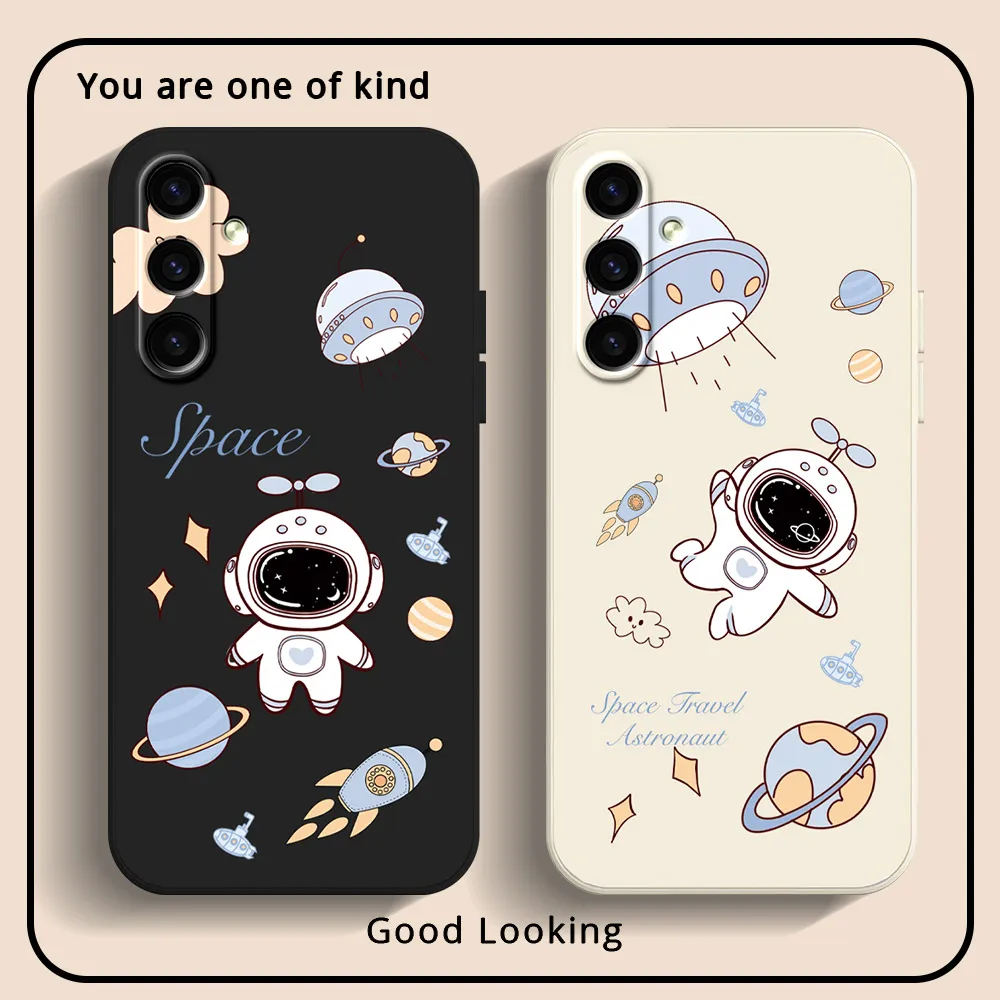 Per Samsung Galaxy S20 S21 FE custodia S23 S24 S22 Plus Ultra S8 S9 S10 custodia per telefono Cover posteriore antiurto in Silicone morbido TPU Cartoon