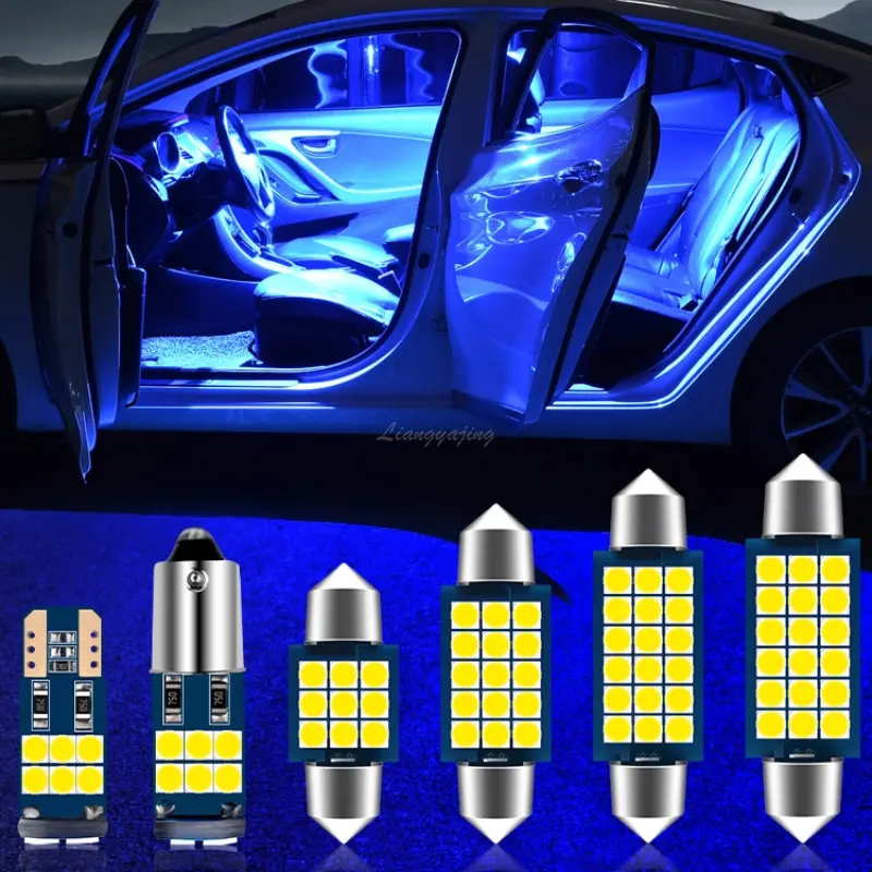 LED Interior Light Kit For Alfa Romeo Giulietta Mito Brera GT Spider Giulia 4C Stelvio 147 156 159 166 Vehicle Canbus