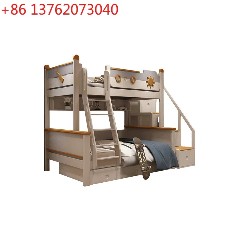 Children Furniture Sets Kids Bunk Beds with Storage Bunk Bed