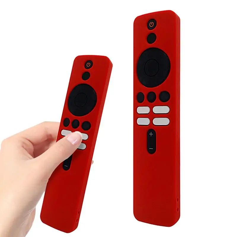 1pc Protective Case For XiaoMi TV Box 4K 2nd Gen Remote Control Cover Silicone Soft Shockproof Protector Shell