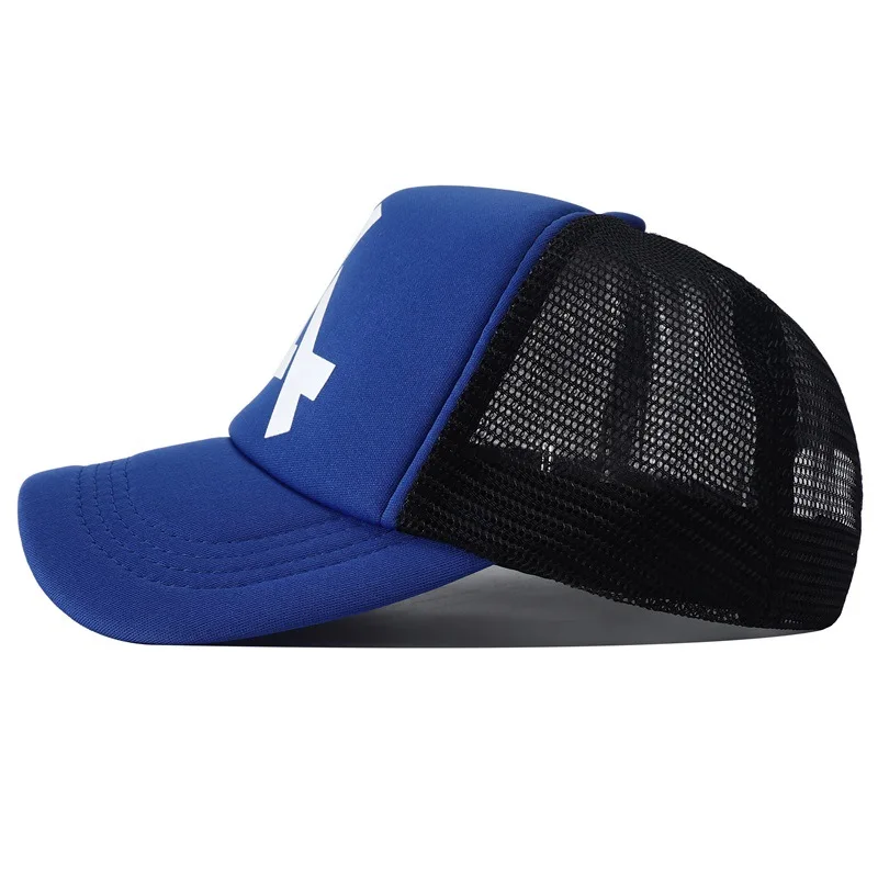 2023 New Designer 5 Panel Trucker Hat for Big Head Snapback Cap Unsiex Adjustable Mesh Baseball Caps for Women Men Bonnets