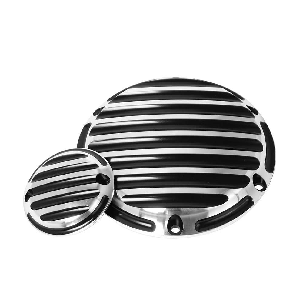 Motorcycle CNC Derby Cover Timer Timing Cover 6 Holes Set For Harley Sportster 883 1200 XL 2004-2017 72 Nightster Forty Eight