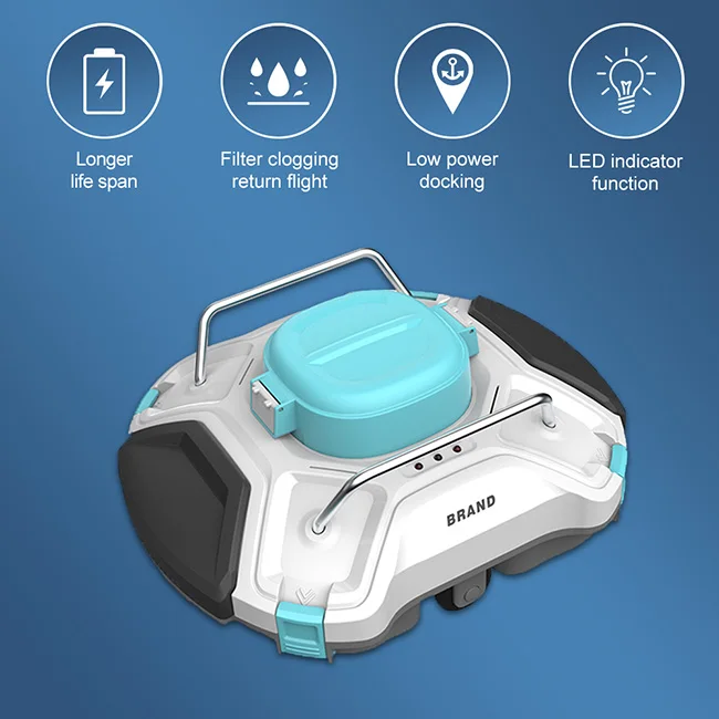 地上プール掃除機用コードレスプール掃除機、プール掃除機
