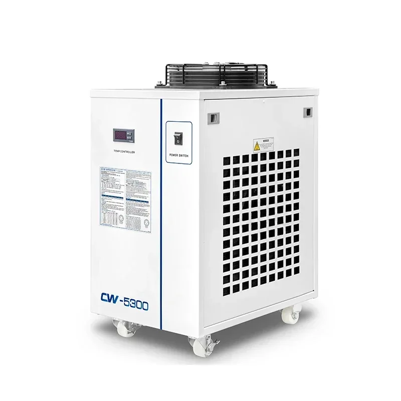 S&A CW-5300AN 220V Low Temperature CNC Spindle Recirculating Air Cooled Water Cooling Chiller