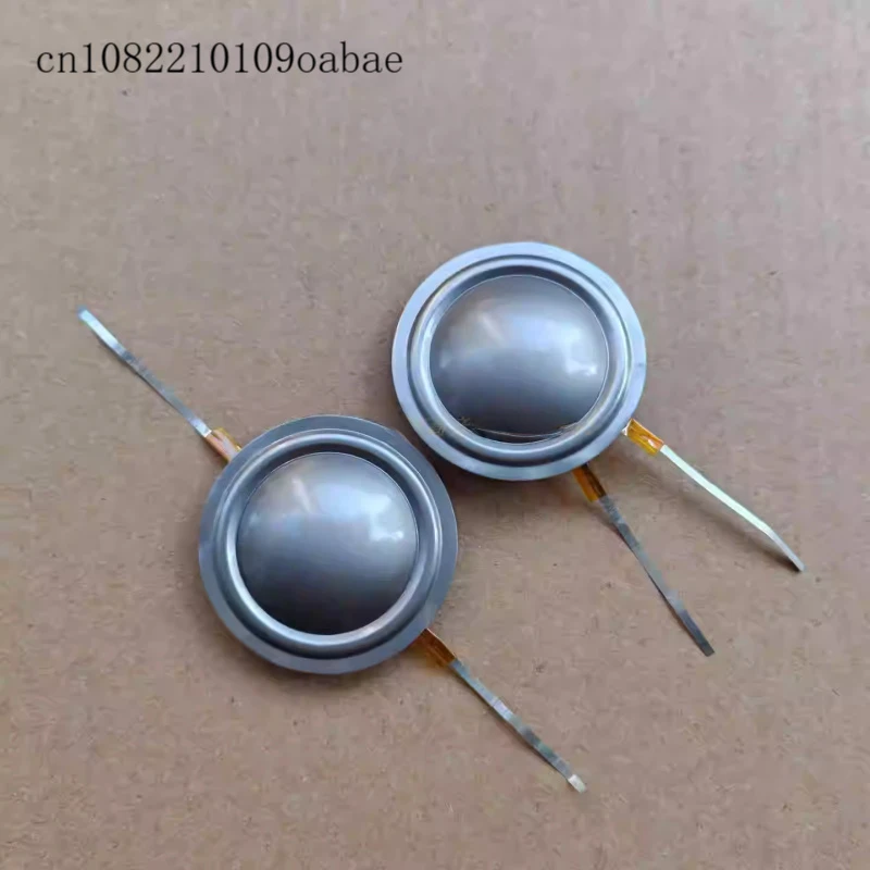 25.5 Core Dome Tweeter Voice Coil, Titanium Diaphragm, 25.4mm Coil, 25 Core Speaker Diaphragm Silver Mylar Diaphragm