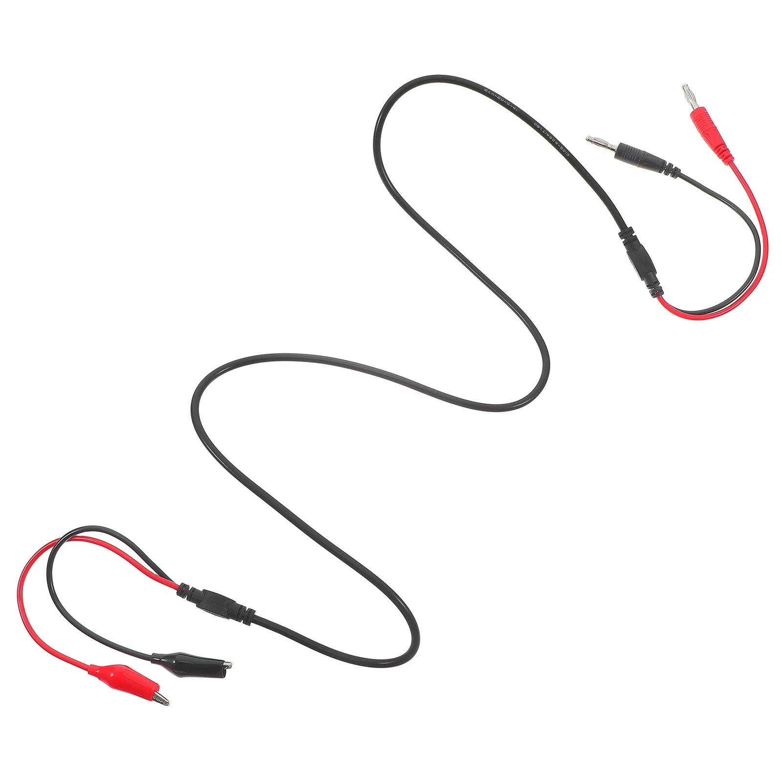 

Banana Plug to Alligator Clip Adapter Cable Injection Molded Lantern Connector Shielded Test Leads Electrical Wire Crocodile