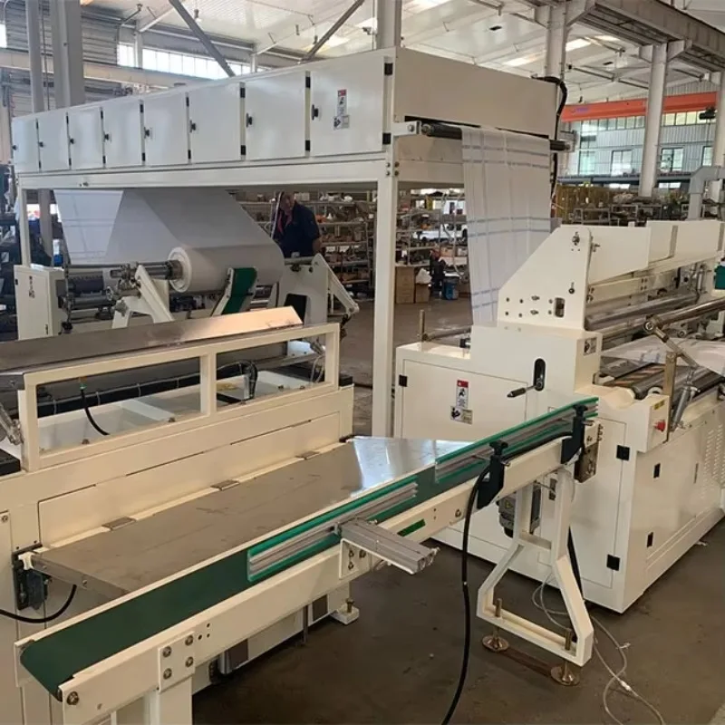 CE 2026 Factory Price Hair Dyeing Usage Tissue Paper Cutting Band Saw Automatic Neck Paper Winding Making Machine