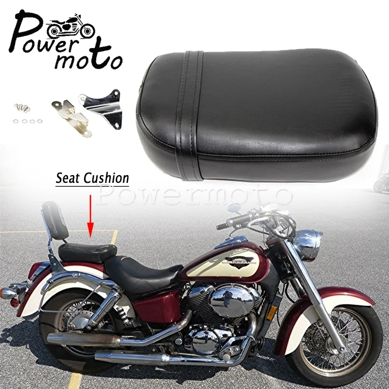 Motorcycle Rear Seat Passenger Pillion Cushion For Honda Shadow Spirit VT750 ACE 750 VT750C VT750CD 1998-03 1999 2000 2001 2002