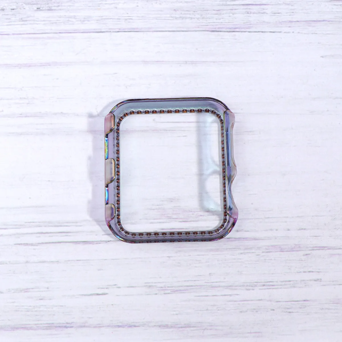 

Lightweight Transparent Colorful Watch Shell Protective Case Accessories Stylish Frame Cover Compatible 40Mm