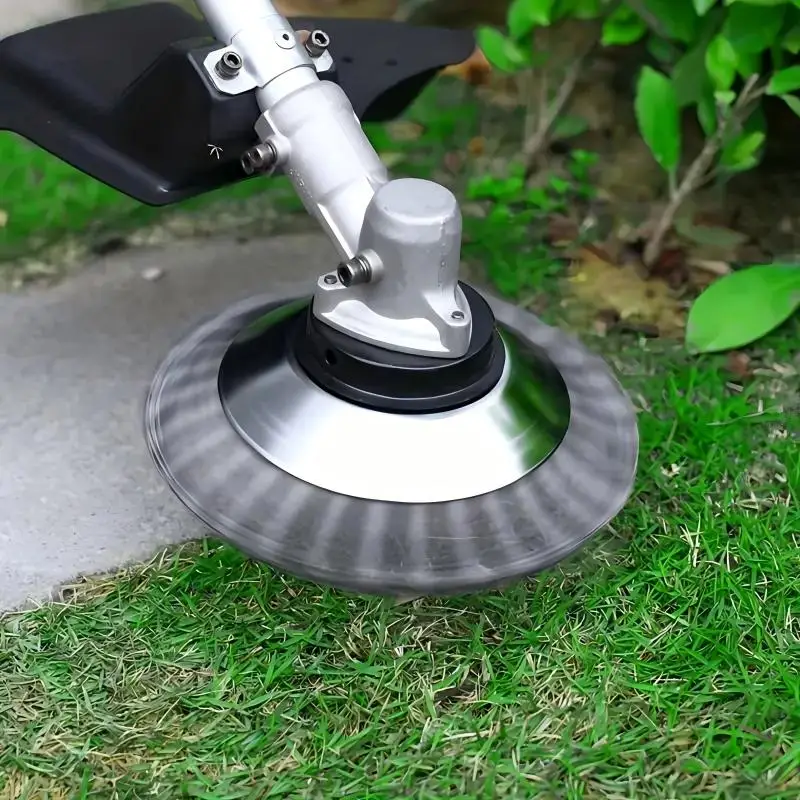 

6/8/10-Inch Universal Wire Weeding Brush Head, Rotary Shaving Head Cutting Wheel, Can Be Used with 6/8 Adapter Kit, Efficient Moss Removal/Rust/Grass Removal, Ideal Garden Lawn Trimming Tool