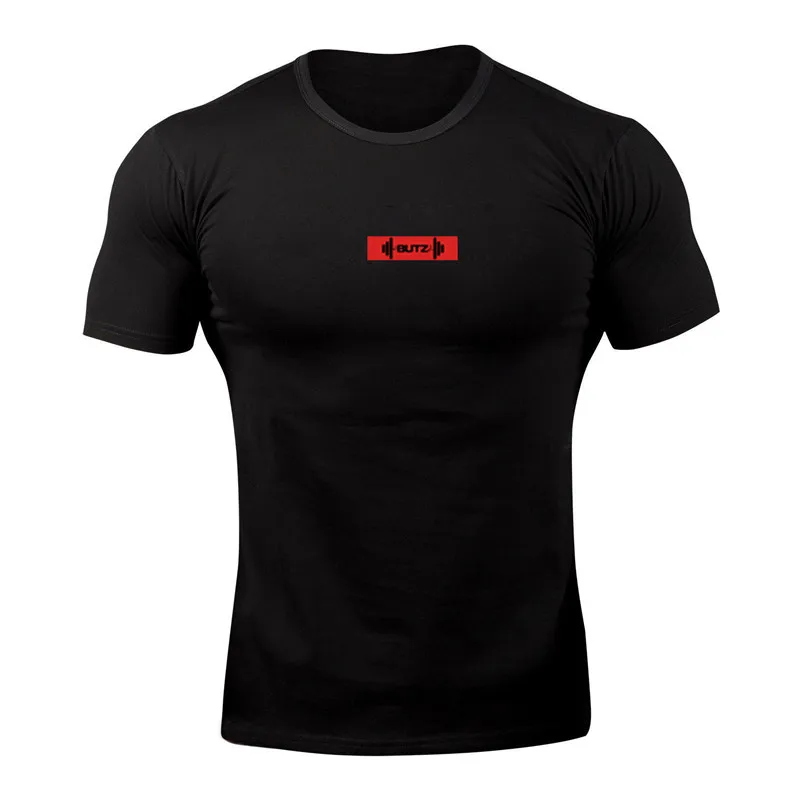 209 hommes coton T-shirt musculation Fitn marque décontracté confortable respirant été automne couleurs t-shirts pour hommes