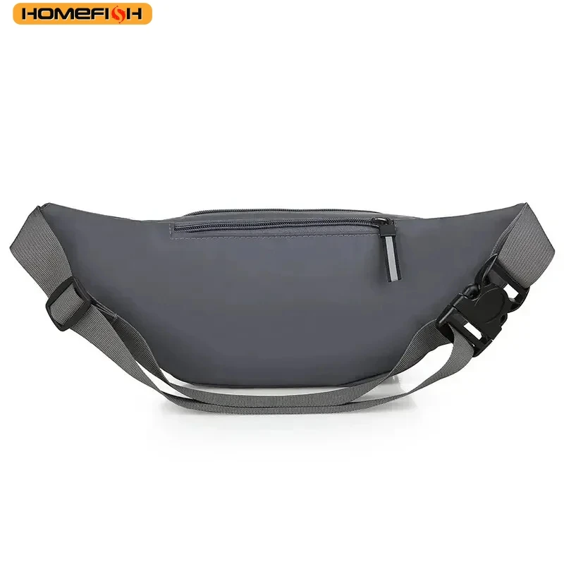 HOMEFISH Men Canvas Fit Waistpack Mobile Fanny Waist Packs Men's Sports Outdoor Leisure Running Anti Theft Ultra Thin Invisible