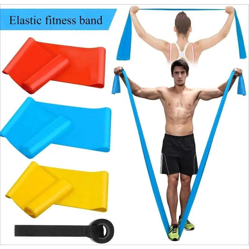 Bandas elásticas para Fitness, bandas de resistencia, cintas elásticas para Fitness, Yoga, Pilates, Crossfit, estiramiento, equipo de entrenamiento muscular