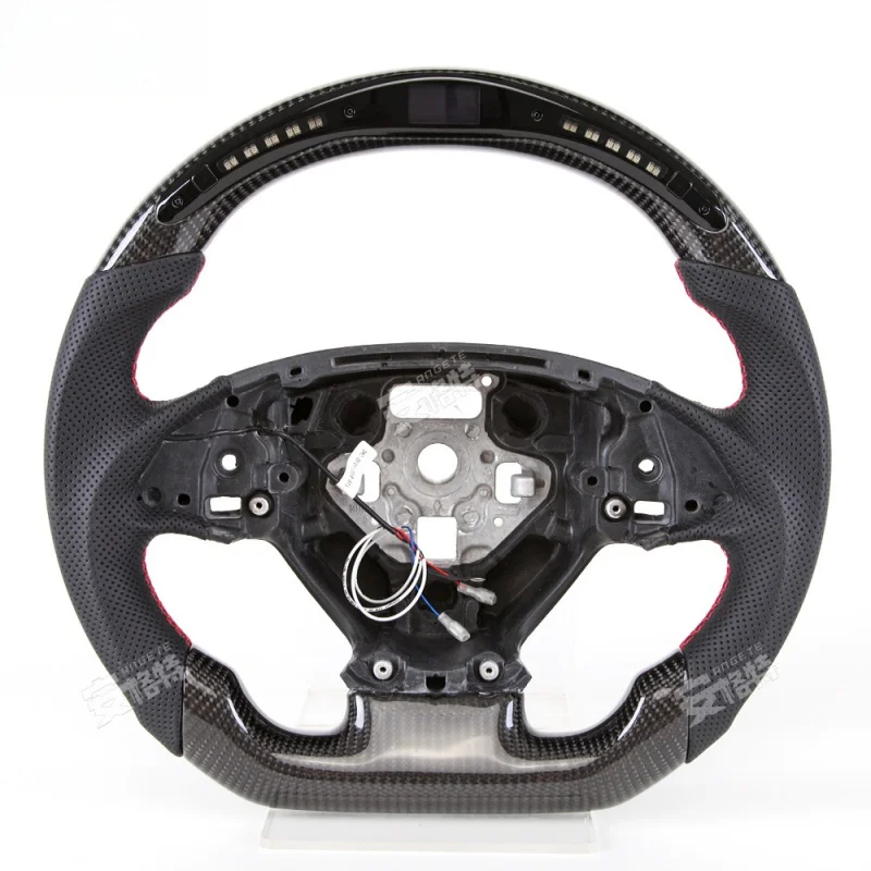 Suitable for Chevrolet Corvette C7 car  2014-2018  steering wheel modification with LED carbon fiber sports steering wheel