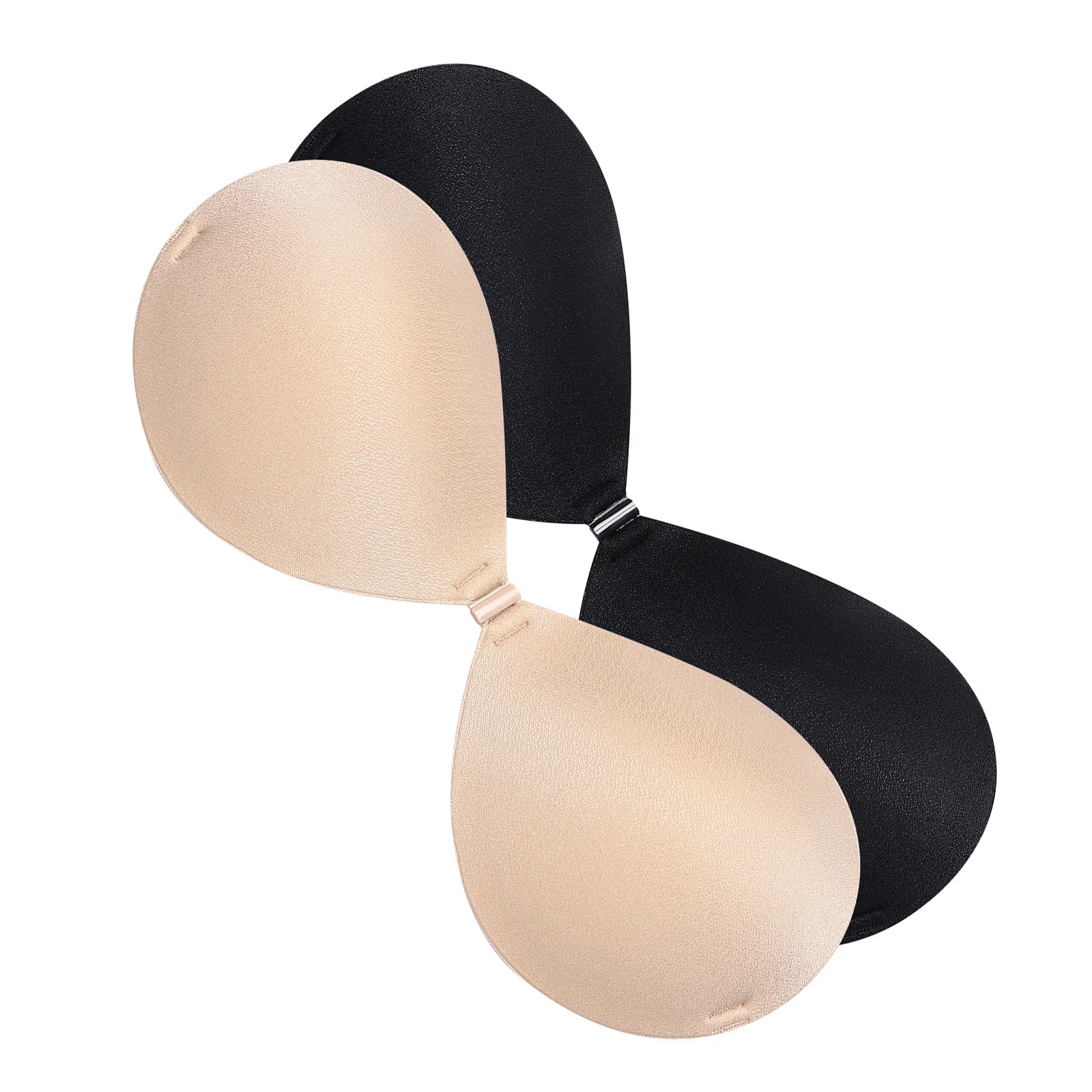

2Pcs Push Up Bra for Women Invisible Adhesive Bra Strapless Backless Design for Dresses Suspenders Comfortable Secure Long