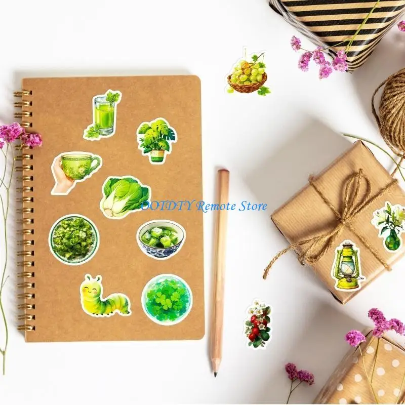 سجل القصاصات ملصق ديكور يوميات ملصق كتاب الديكورات الجمالية #1