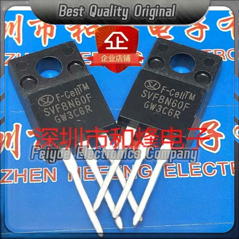 5PCS-20PCS  SVF8N60F  TO-220F 600V 8A      Best Quality Imported Original