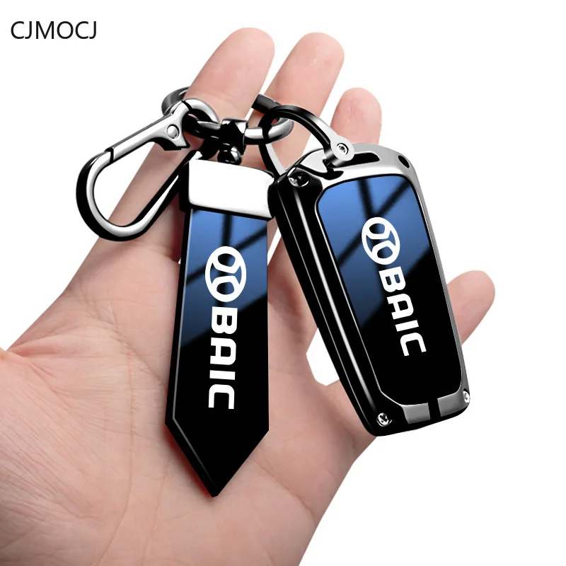 

Premium Zinc Alloy Key Cover for Beijing BJ40/BJ80/U7/X7/EU5/U5 Plus - Protective Key Case Keybag Keychain
