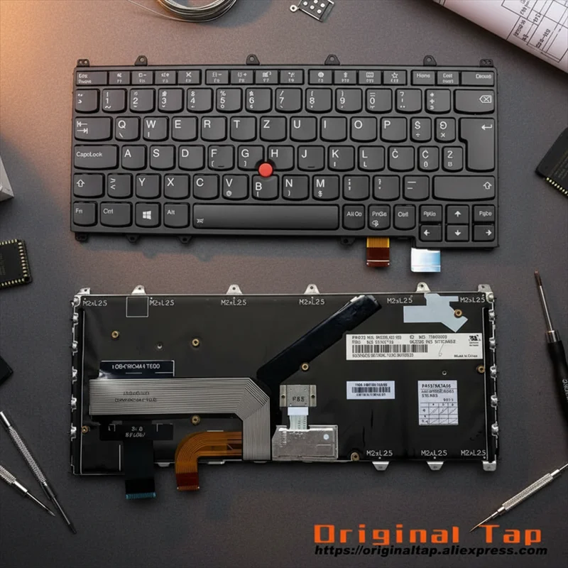 

SI Slovenian Backlit Keyboard for Lenovo Thinkpad X380 Yoga 370 01EN411 01AV700 01HW599 01HW639