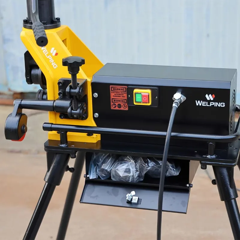 1inch To 12inch Hydraulic Electrical Pipe Groover Machine with Pump As Core Component