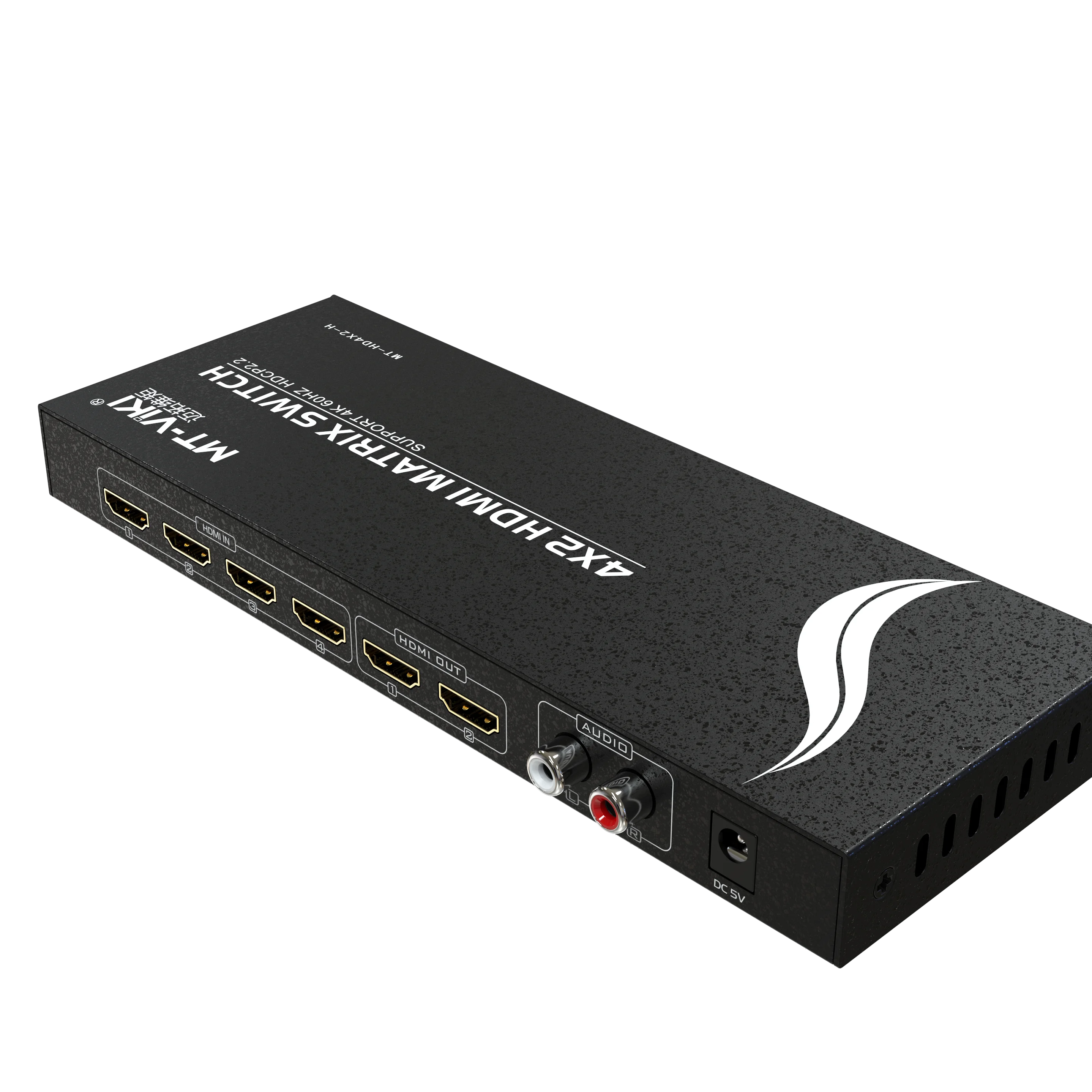 

Матричный коммутатор HDMI 4x2 Матричный HDMI-переключатель 4K 4 X 2