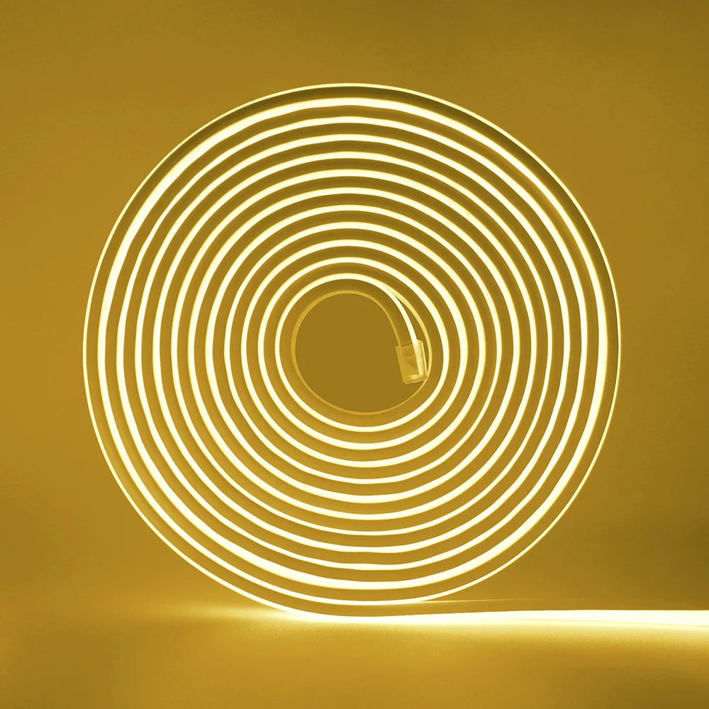 DC 12V 24V COB LED Strip Neon Light Dimmable 320LED/m Flexible Silicone Rope Lights Linear Lighting 1m 2m 5m 10m 15m 20m 50CM