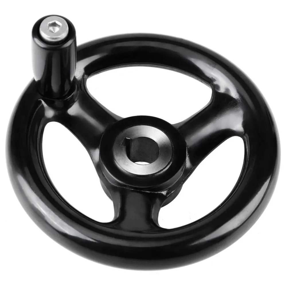 Industrial Handwheel Metal Manual Control Wheel for Lathe Machine Tools Precision Adjustment Round Grip Equipment Parts
