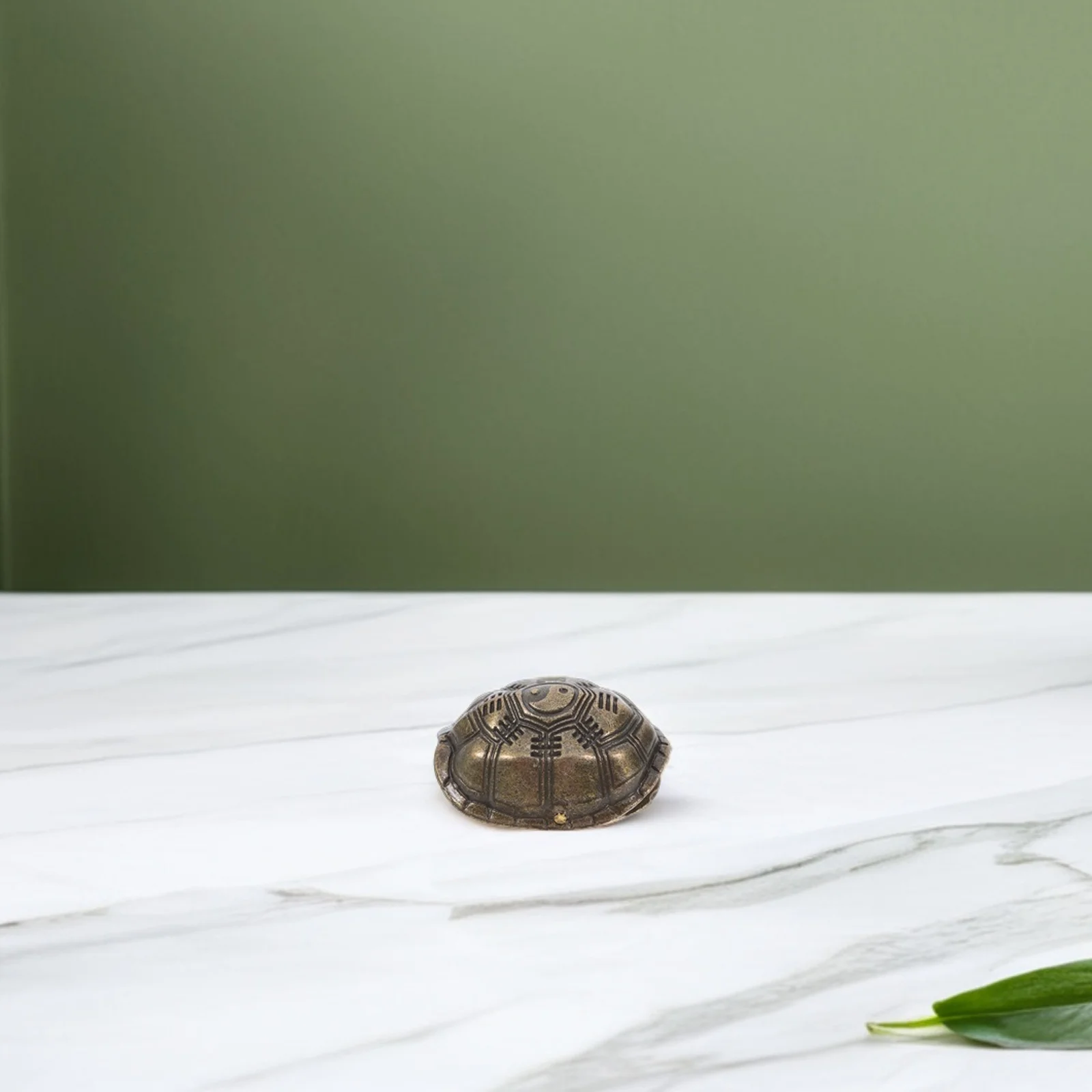 Narzędzie do wróżb z łuski żółwia, wzór I Ching, przenośne, ręczne, Feng Shui, szczęście, wróżbiarstwo, dekoracja do domu i biura