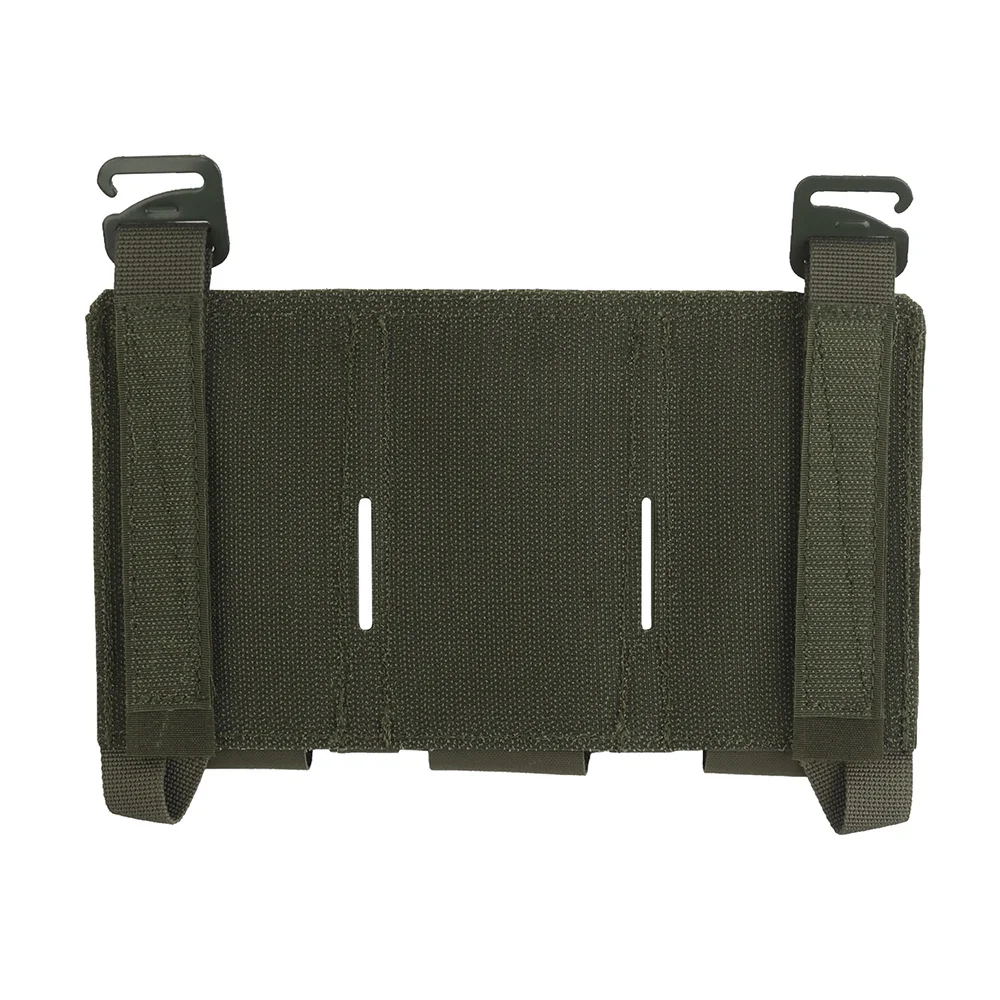 Camo Style Multi-Caliber Triple Mag Pouch for 3Pcs 5.56 MAG/6Pcs 9mm Long Magazine Pouch,Hunting Vest Plate Carrier Accessory