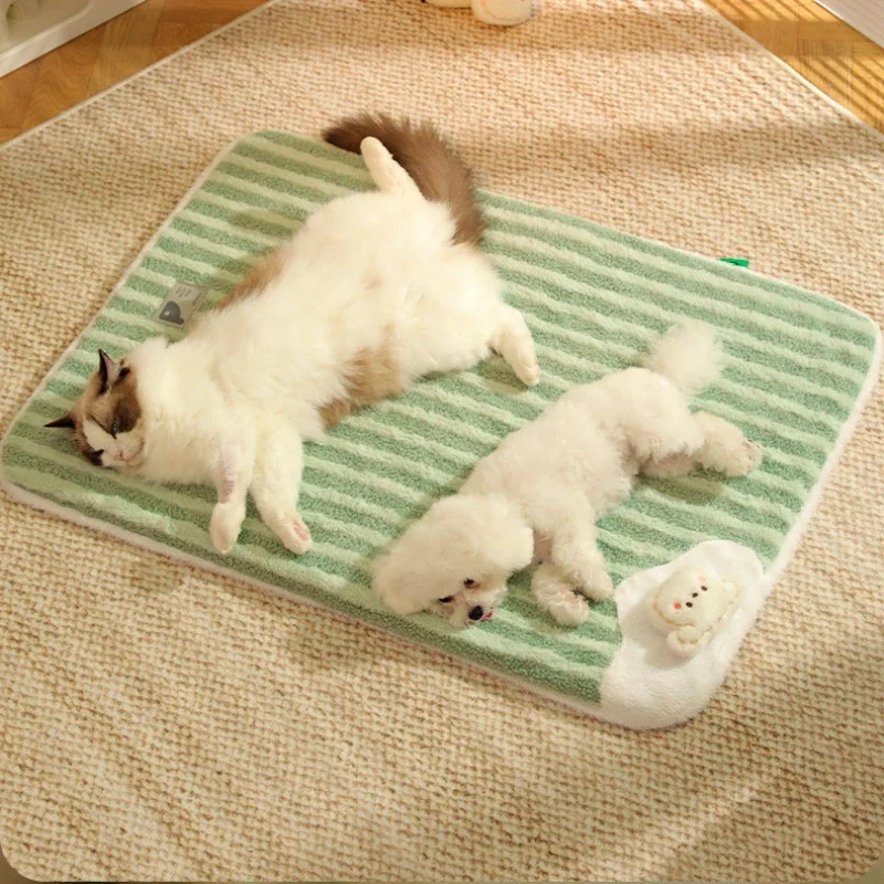 

Pet Bed Mat for Dog Thicken Sleeping Pad Removable Anti-slip Dog Sofa Pet Dog Supplies 강아지 침대