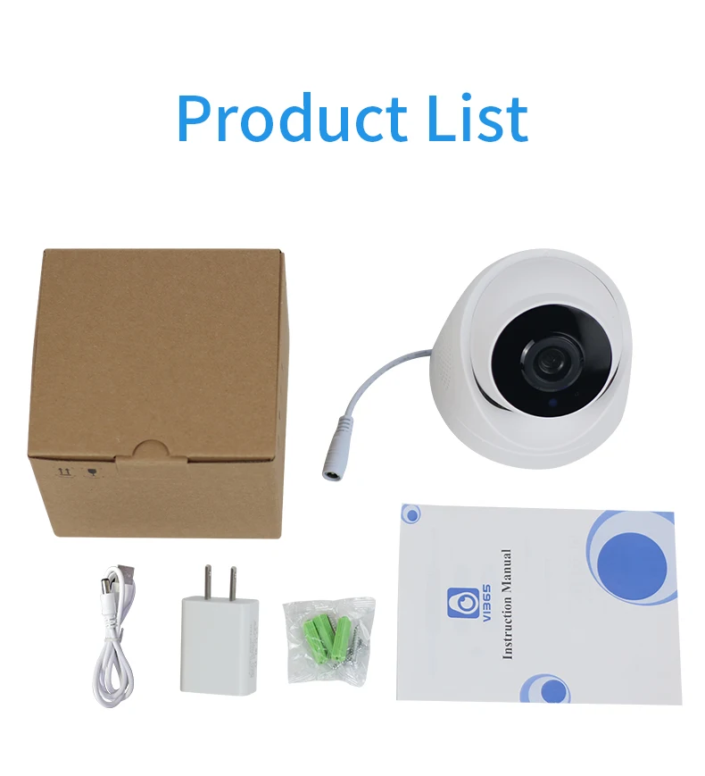 A5 Conch Camera Wireless HD 1080p Intercom Home Security Night Vision Camera Remote wifi  Smart Dome