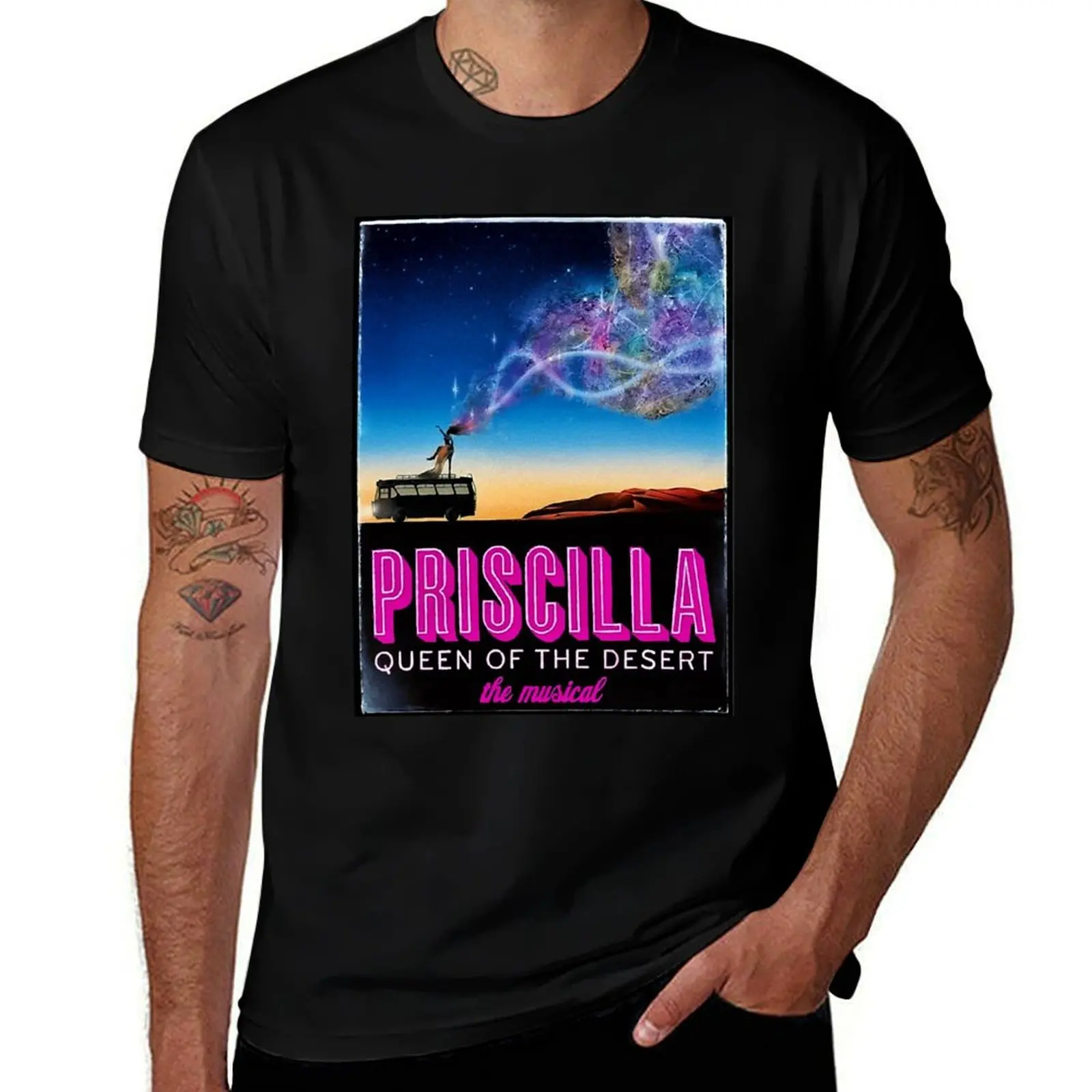 The Adventures of Priscilla, Queen of the Desert Musical T-Shirt baggy shirts Aesthetic clothing blue archive men tshirt