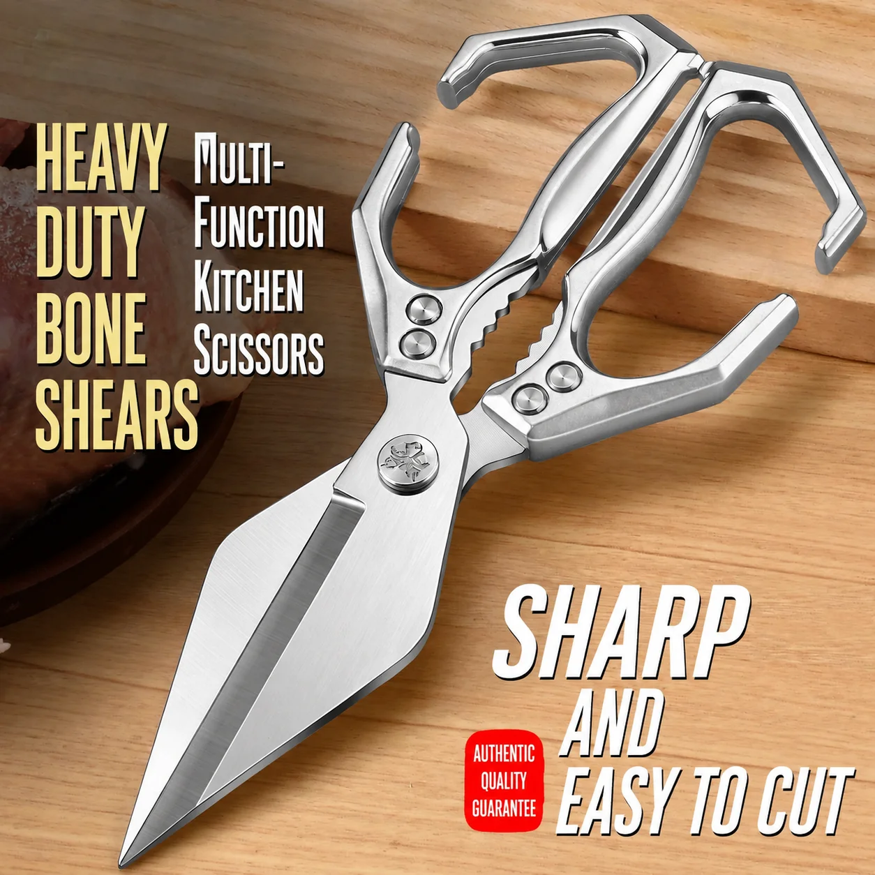 Ultrascharfe Küchenschere für – Commercial Kitchen In Home Bewertung und Preis