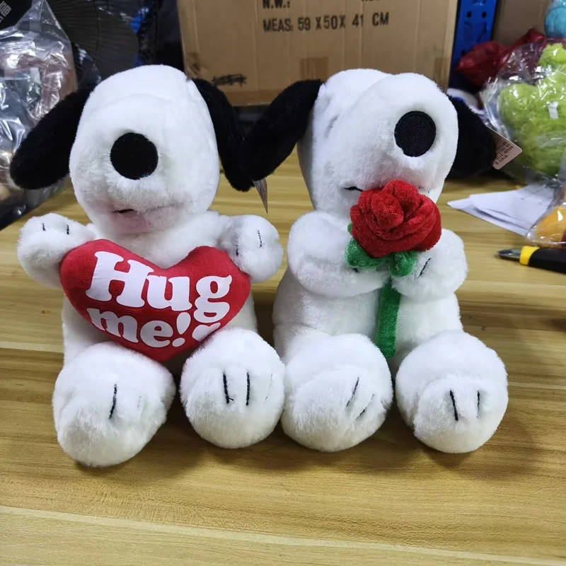 

2026 New Cartoon Cute Snoopy Plush Toy Pillow Sofa Back Plush Doll Gifts Birthday Christmas For Children