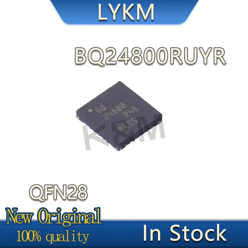 

Новая Оригинальная микросхема управления аккумулятором BQ24800RUYR BQ24800 QFN28, 5-10 шт.